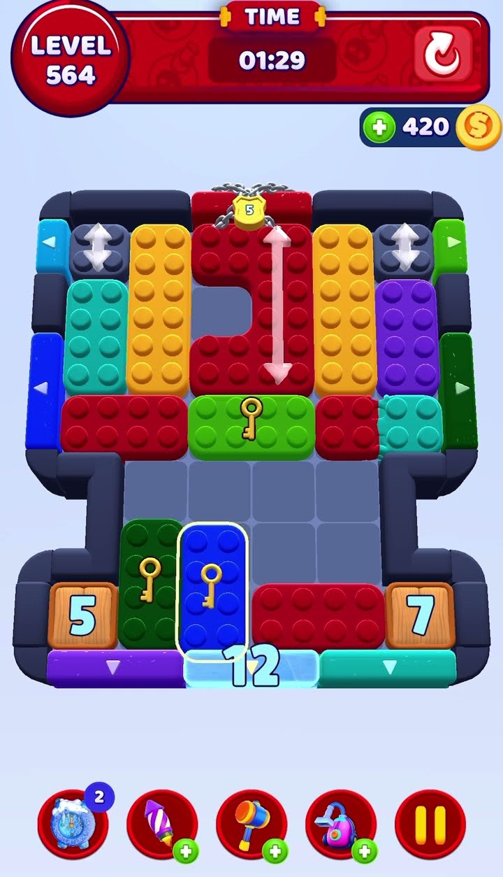 Color Block Jam Level 564 - YouTube