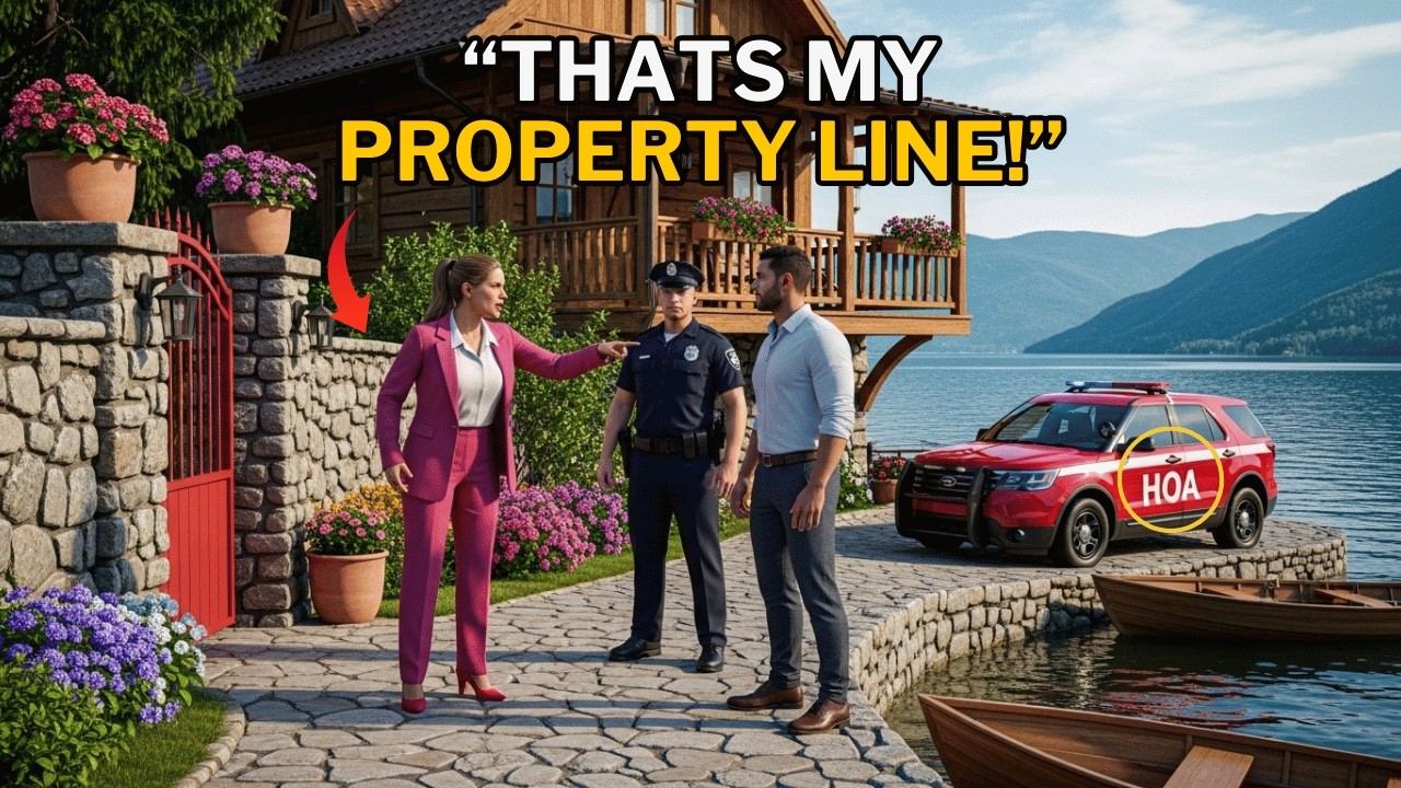 Karen MELTS DOWN After I Buy the Lake Next Door — So I Built a 6FT Fence on the Property Line