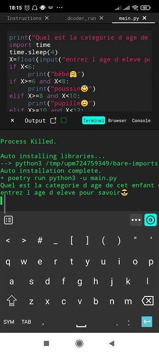 My first program in python - YouTube