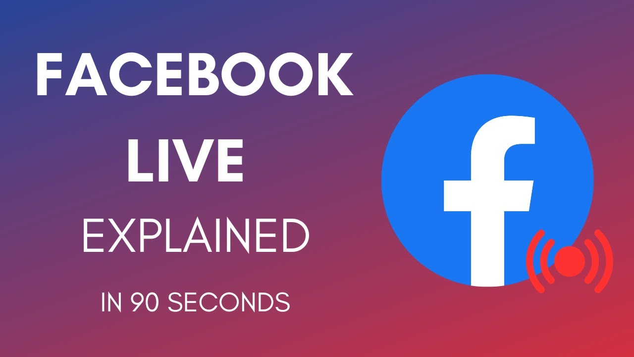 How Does Facebook Live Work In 2024? YouTube
