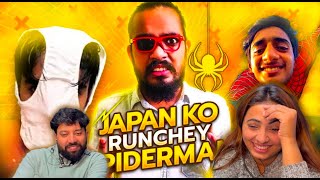 Reacting To Japan Ko Runchey Spiderman Amritbroast With Ratan