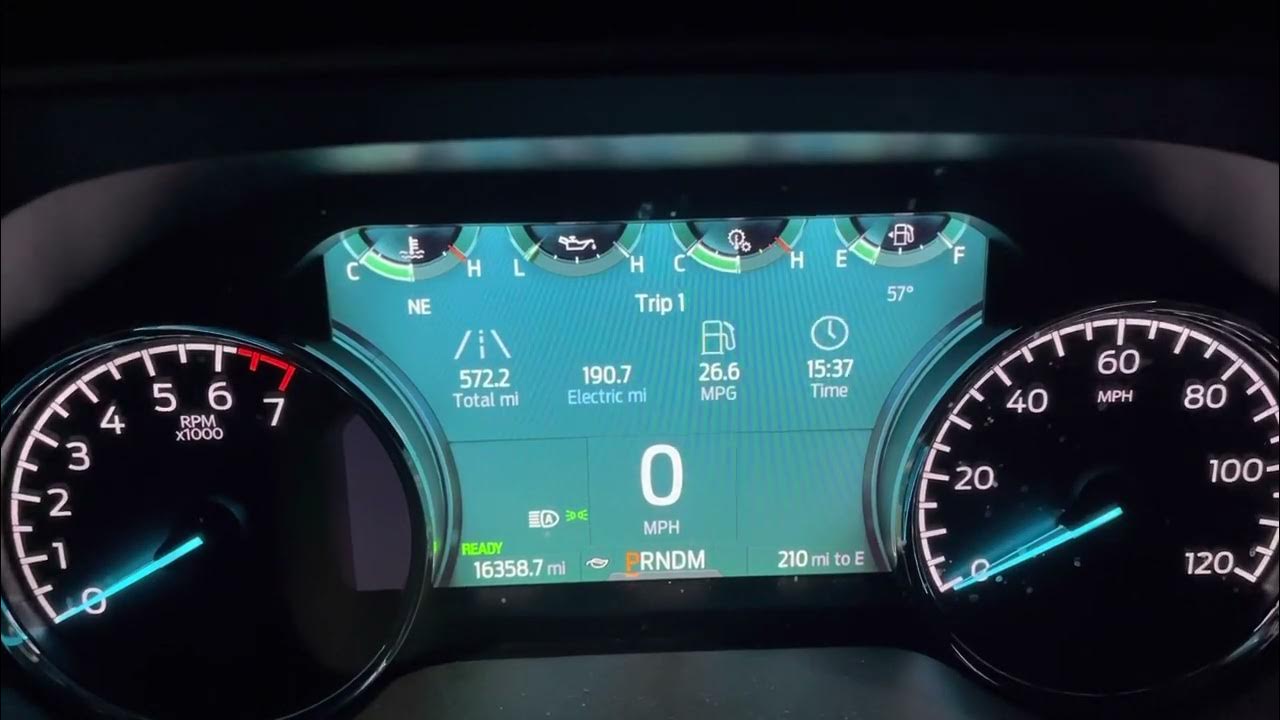 Ford F150 PowerBoost MPG. Not the greatest drive in YouTube