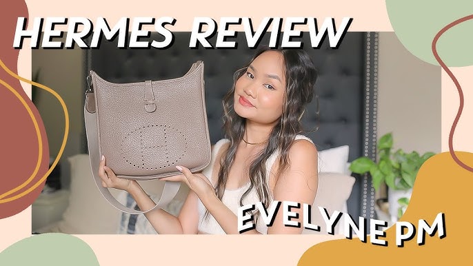 HERMÈS EVELYNE TPM VS. PM  Mini Review, What Fits & Outfit Inspiration  (Feat. LXR) 