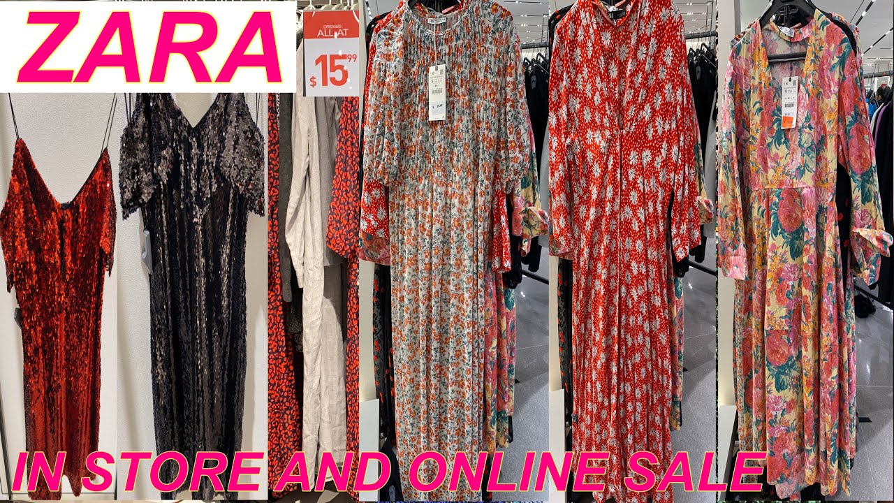 zara clothing sale usa