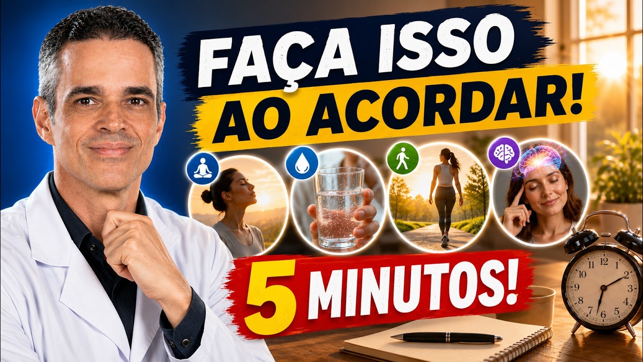 O Ritual de 5 Minutos Que Pode Mudar Sua Manhã e Sua Glicose