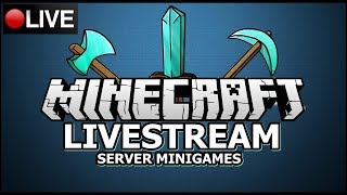 Playing Minigames MCPE - Road To 3.6k Subs!