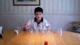 cup stacking #8,learn how to stack
