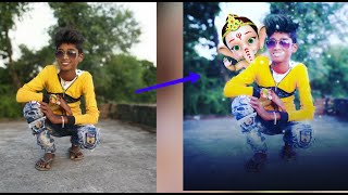 Srikanth cinema Ganesh ji ke photo editing karenge Ham apne mobile phone se screenshot 4