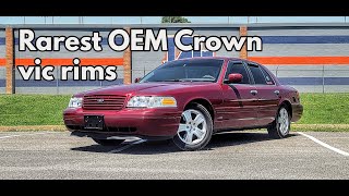 I Finally Got my Hands on THE RAREST (OEM) Crown Victoria Rims EVER!