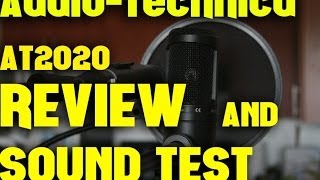 Audio Technica AT2020 USB Review & Sound Test