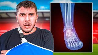 I GOT INJURED IN A CHARITY MATCH...