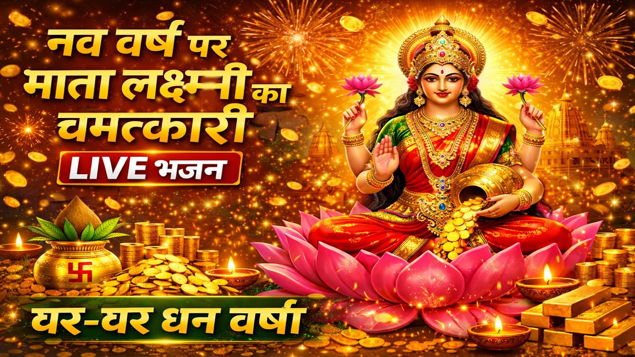 LIVE 🙏लक्ष्मी चालीसा | माँ लक्ष्मी करेंगी धन वर्षा | आज जरूर सुनें | laxmi chalisa | laxmi puja live