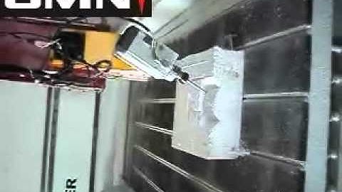OMNI 4 AXIS CNC Router Process Foam Material.rmvb