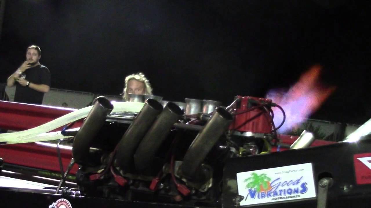 Injected methanol dragster