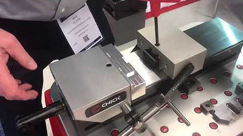 Chick Workholding Solutions OneLok Demonstration Part 1 - PMTS 2019