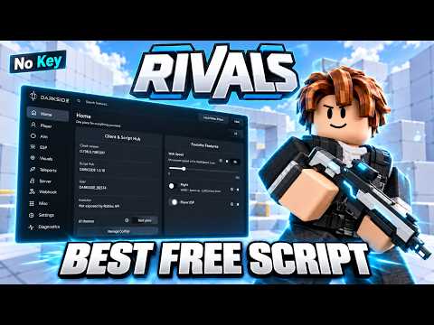[🔥NEW] RIVALS Darkside Hub Script – NO KEY Silent Aim, ESP, Fly & More!