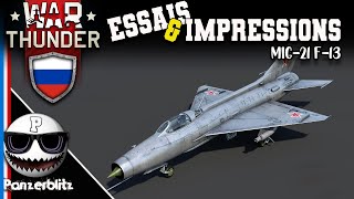 WAR THUNDER FR - ESSAIS & IMPRESSIONS: LE MiG-21 F-13 SOVIÉTIQUE.