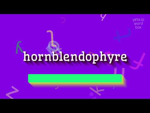 Video: Hornblende: ominaisuudet, koostumus ja käyttö