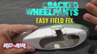 Wheel Pant Repair for Remote Controlled Airplanes- Field Repair & RC Airplane Maintenance