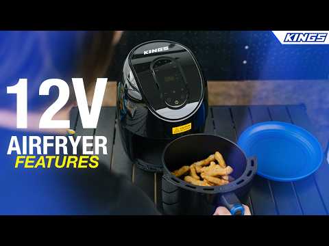 Adventure Kings 12V Airfryer Features