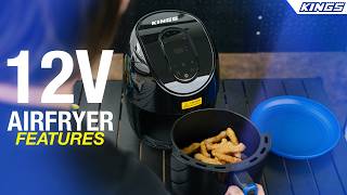 Adventure Kings 12V Airfryer Features