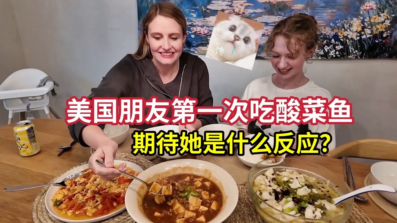 在美国家里做一些家常菜，让朋友看看哪个更好吃？ Megan Said Her Favorite Chinese Food Is My Homecooked Dish?!