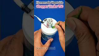 😱😱How to Make a Mini Electric Vegetable Chopper Under ₹50👌#shorts