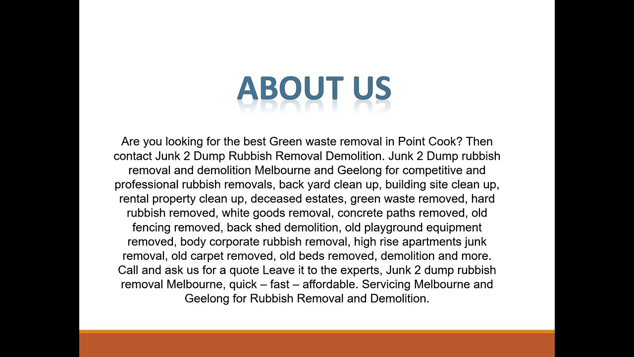 Immediate Green waste removal in Point Cook