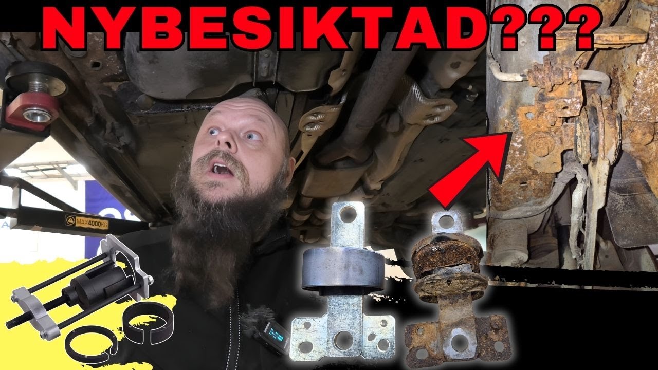 Byte länkarmsbussning bak Volvo S80 V8 (V70 /  S60 / S80 )