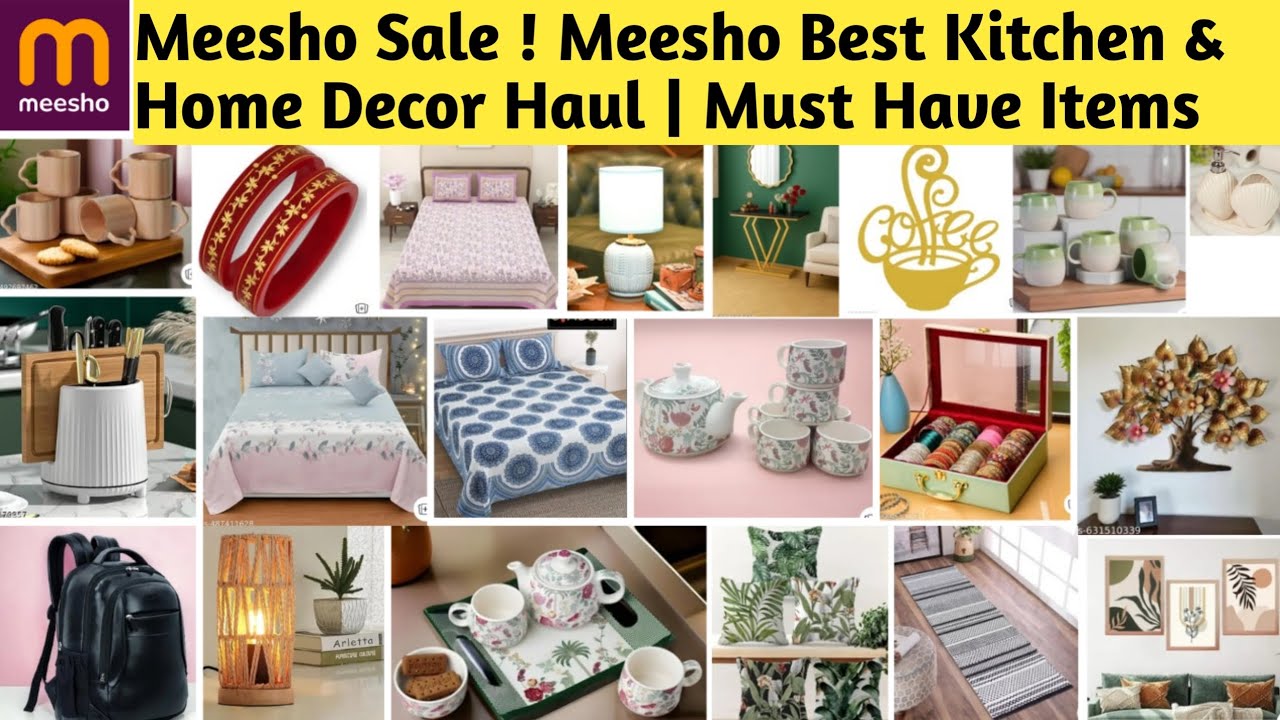 Meesho Sale ! Meesho Best Kitchen & Home Decor Haul | Must Have Kitchen Items|