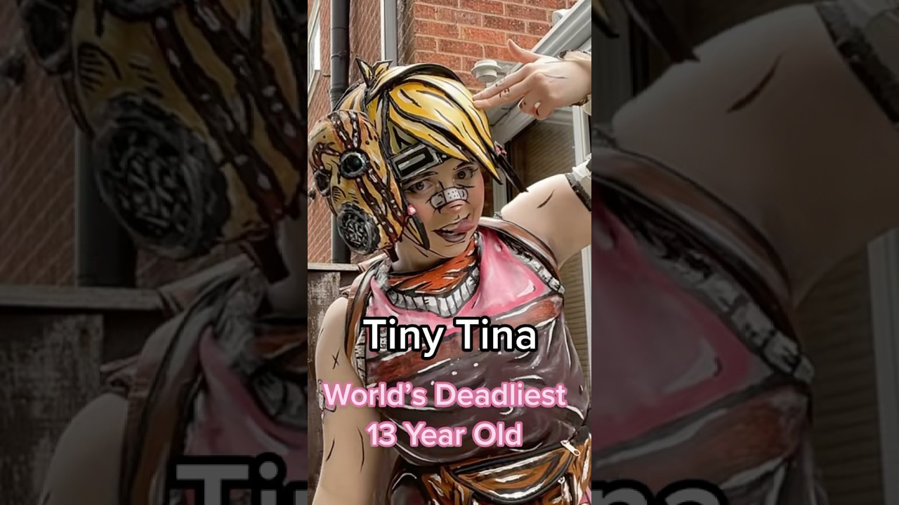 Tiny Tina! 🤪 #borderlands #borderlands4 #borderlandscosplay #tinytina #tinytinacosplay #celshading