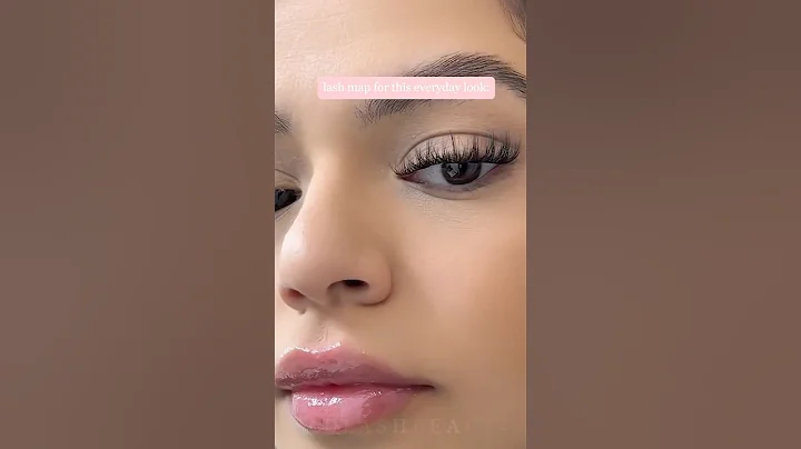 Lash map: 10,12,14,14💓💓 #lashclusters #diylashes #lashmapping #diylashextensions #lashmap