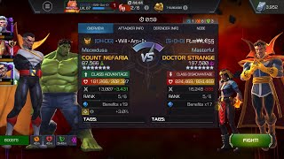 AW Season 67. Nefaria vs Doctor Strange on Node 46  Aspect of Evolution / Enhanced Special 2