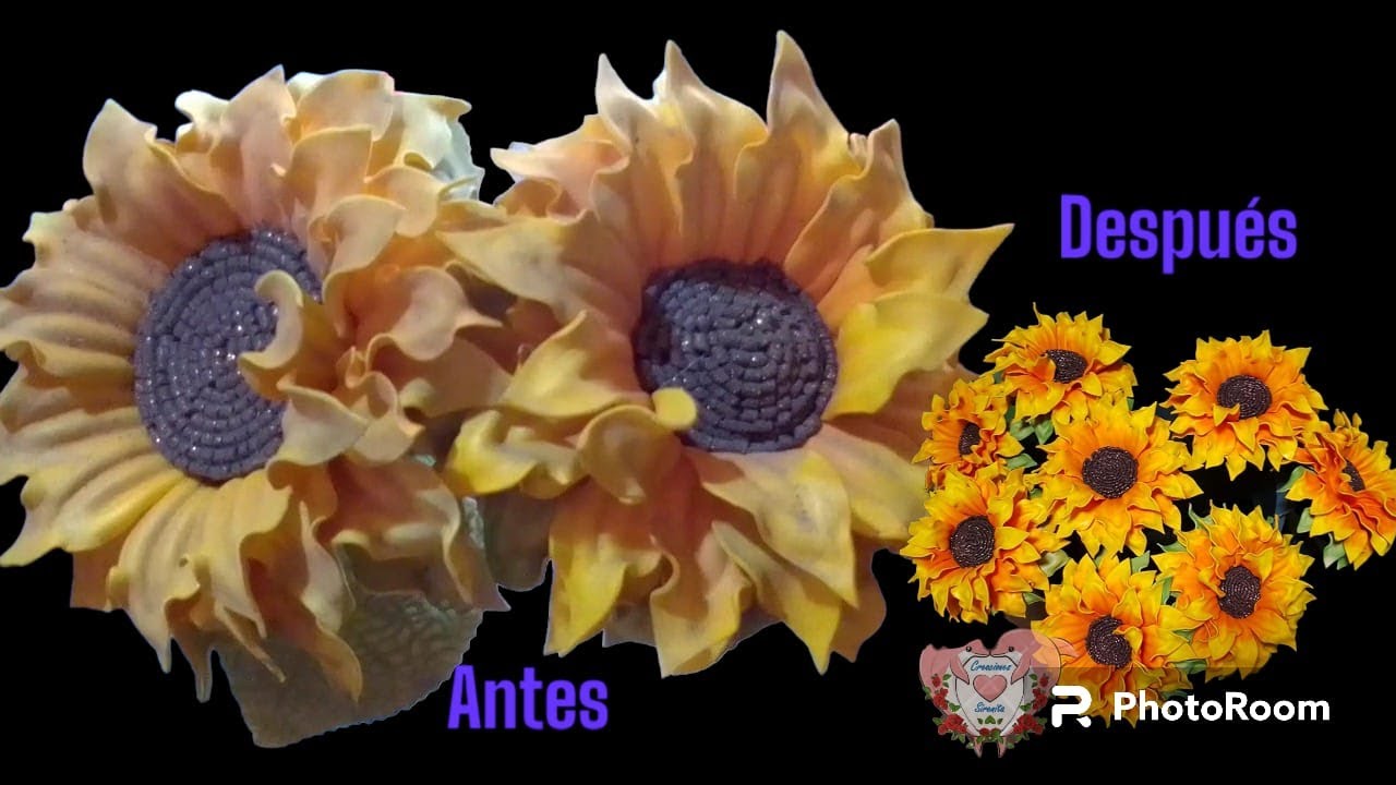 🐬❤Tutorial de cómo lavar flores de fomi/goma Eva fácil y rápido para darles vida nuevamente 🐬❤