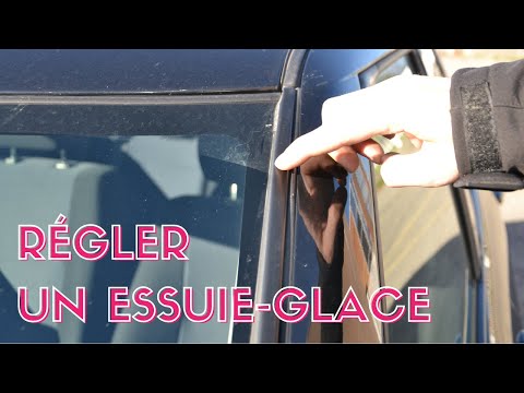 Comment régler la hauteur d&rsquo;un balai d&rsquo;essuie glace ? [Tutoriel]