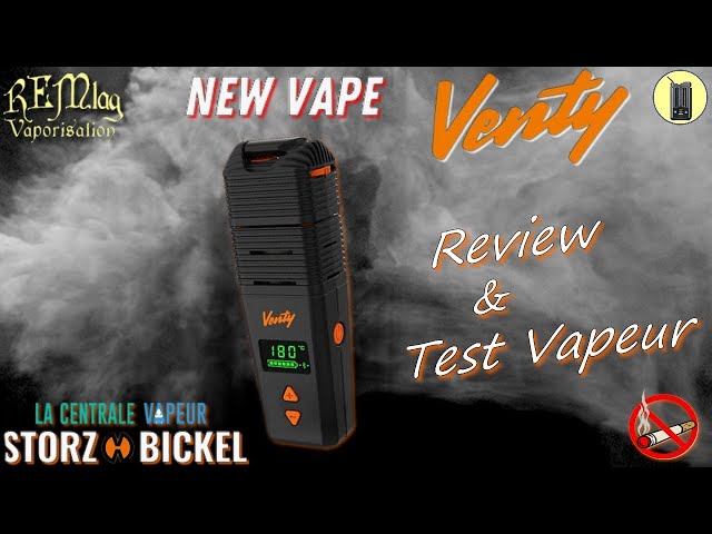 VENTY, Vapor Review & Test, Storz And Bickel 2024 Vaporizer, Opinion -  YouTube