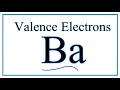 Valence Electrons in Barium