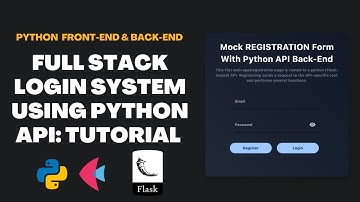 Python API Tutorial: Login System Using Flet & Flask