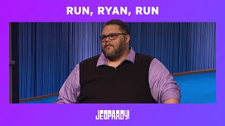 Dang, That Ryan Can Run (A Category) | JEOPARDY!