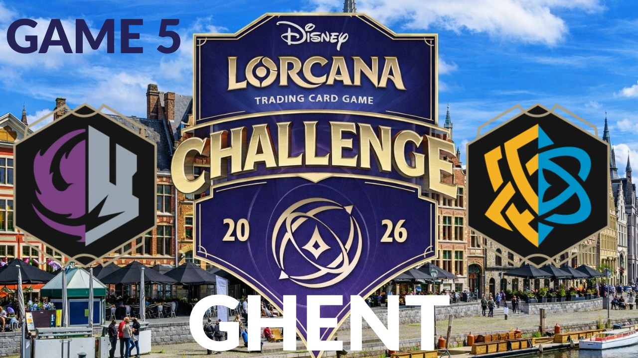 GAME 5 | PURPLE STEEL VS. AMBER SAPPHIRE | DISNEY LORCANA GHENT 2026