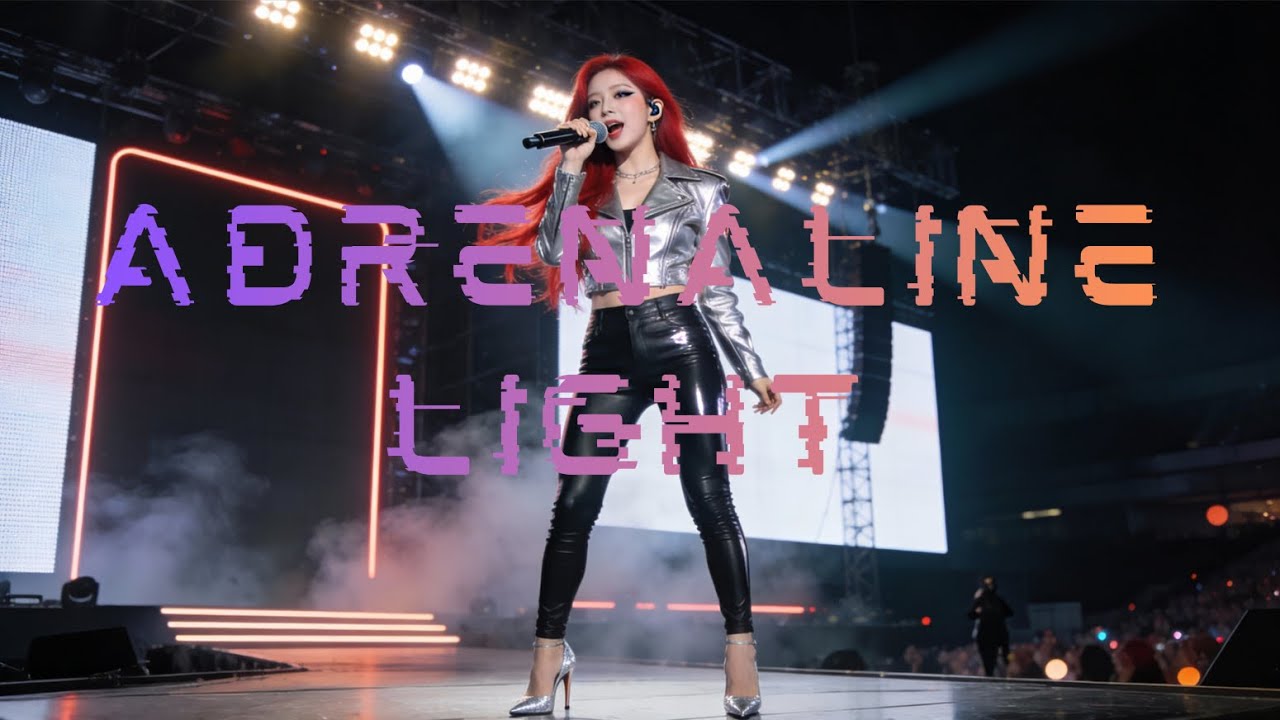 Adrenaline Light ⚡ K-Pop EDM Night Drive | High-Energy Dance Vibes