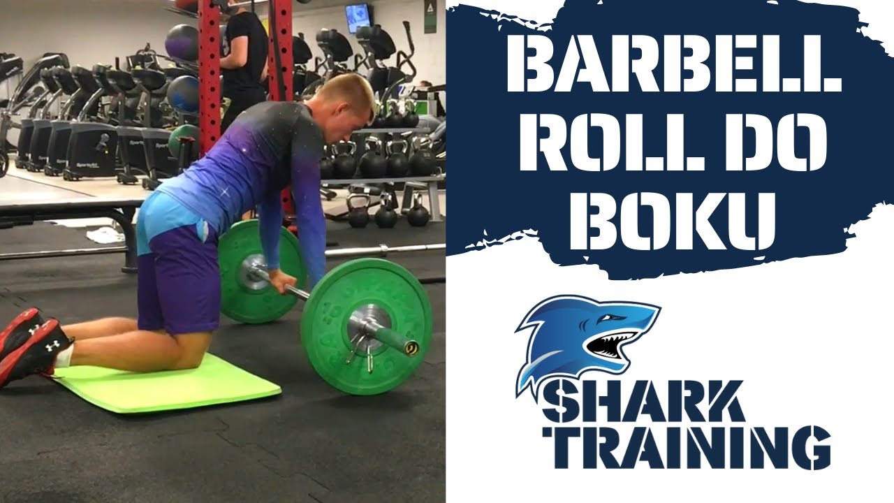 Shark Training przygotowanie motoryczne BARBELL ROLL DO BOKU YouTube