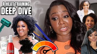 Watch THIS Before You 'Heat Train' Your Natural Hair