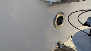 What Is This Big Hole Below Waterline And Above The Drain Plug On My Sea Pro Boat?