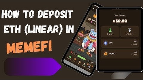 How to deposit Eth in MemeFi easy method
