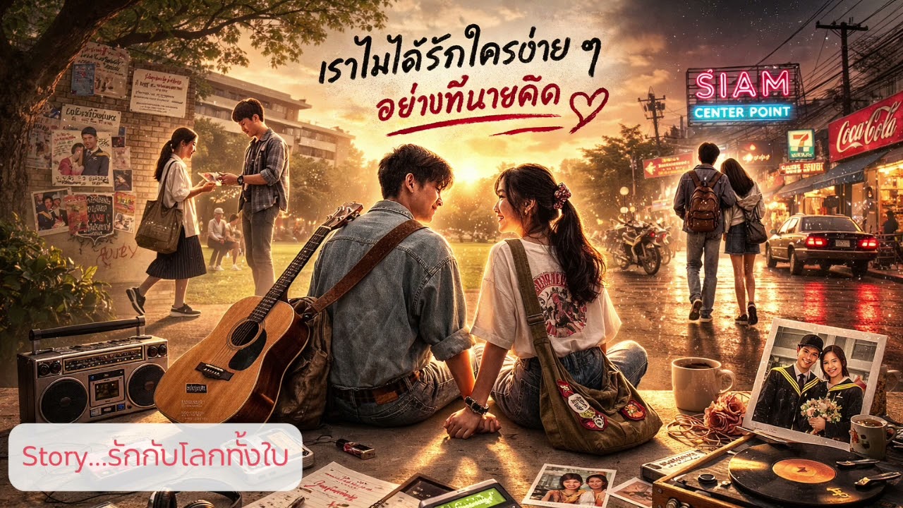 บทเพลงพูดถึงสตอรี่รัก….กับโลกทั้งใบ..หากใครเกิดมายุค 90 เราไม่ได้รักใครง่าย ๆ อย่างที่นายคิด