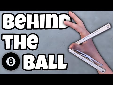 Behind the 8 Ball 🎱 // Beginner Balisong Tutorial