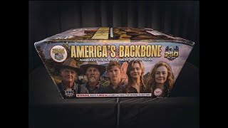 AMERICA’S BACKBONE 250 shot firework cake 🔥🔥💥 NEW 2026 BANGER BY WORLD CLASS FIREWORKS 