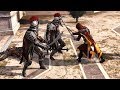 Assassin's Creed Brotherhood Ezio vs Elite Papal Guards & Saving Caterina