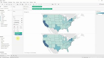 How to use Discrete & Continuous Colors on One Map with Tableau Software – Skill Pill